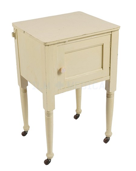 Period Cream Bedside Cabinet